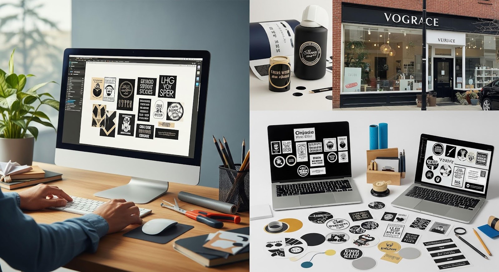 Elevating Brand Presence with Luxury Custom Stickers: Why Vograce Leads the Way